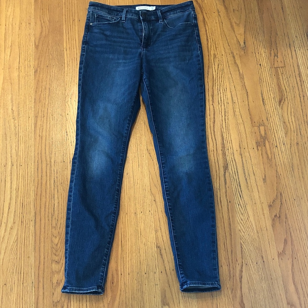 Athleta Women's Sculptek Blue Jeans, 10Tall
